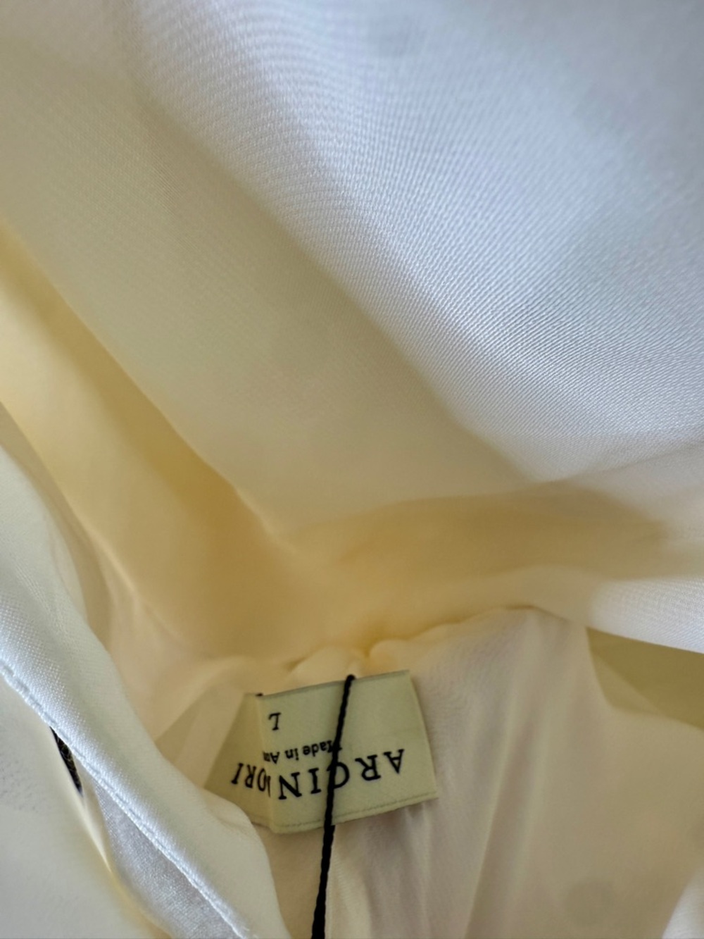 Arcina Ori Helena Ivory Maxi Dress NWT - Picture 8 of 10